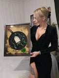 Emerald Impact - Broken Bottle Art