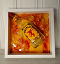Burning Memory - Broken Bottle Art