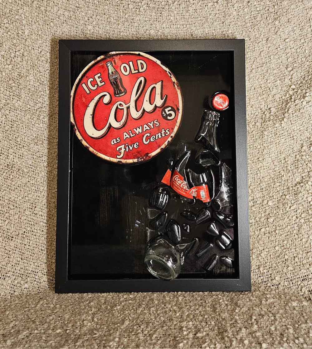 Classic Never Dies - Broken Bottle Art
