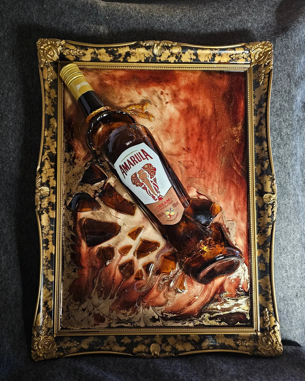 Marula Memory - Broken Bottle Art