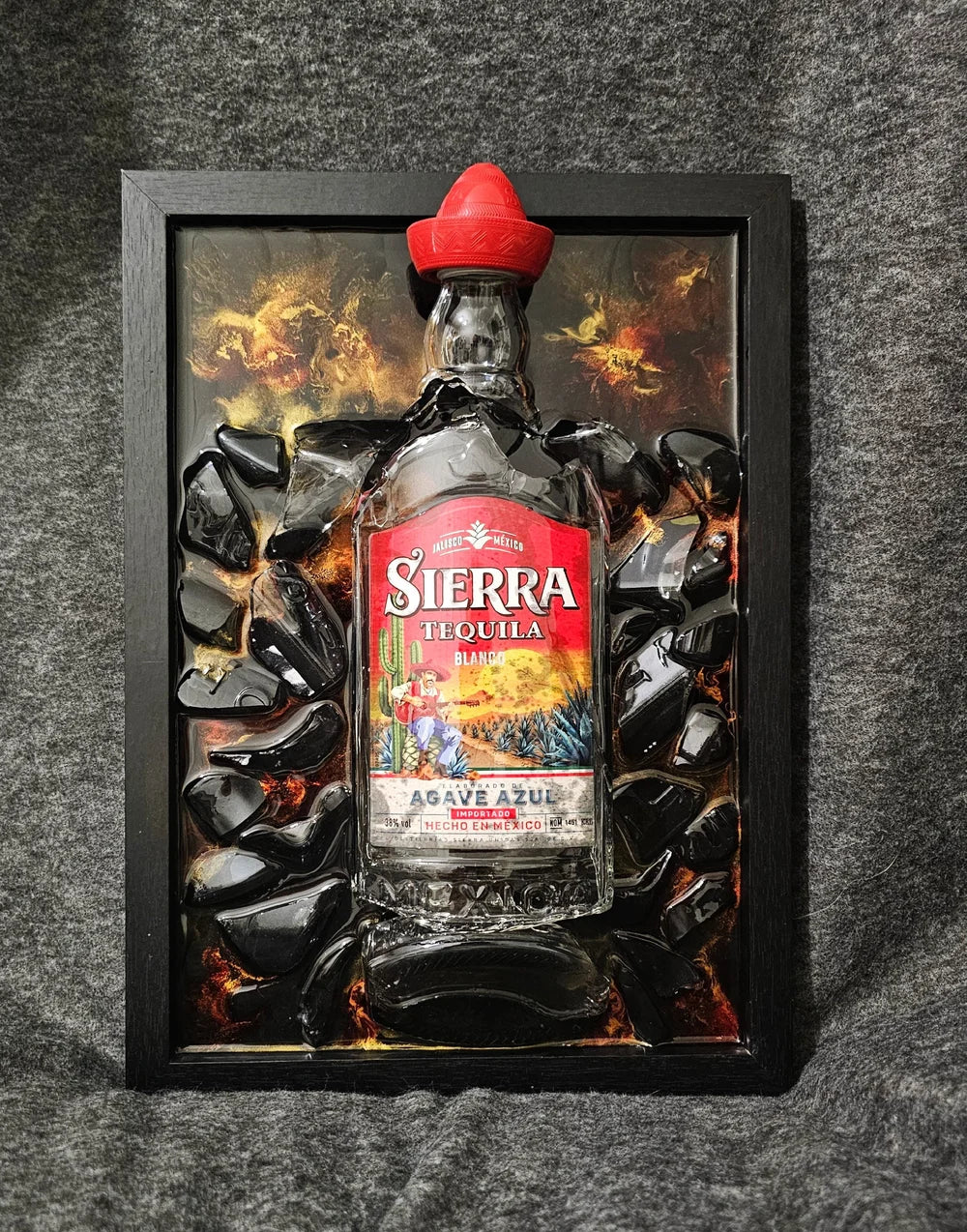 Desert Impact - Broken Bottle Art