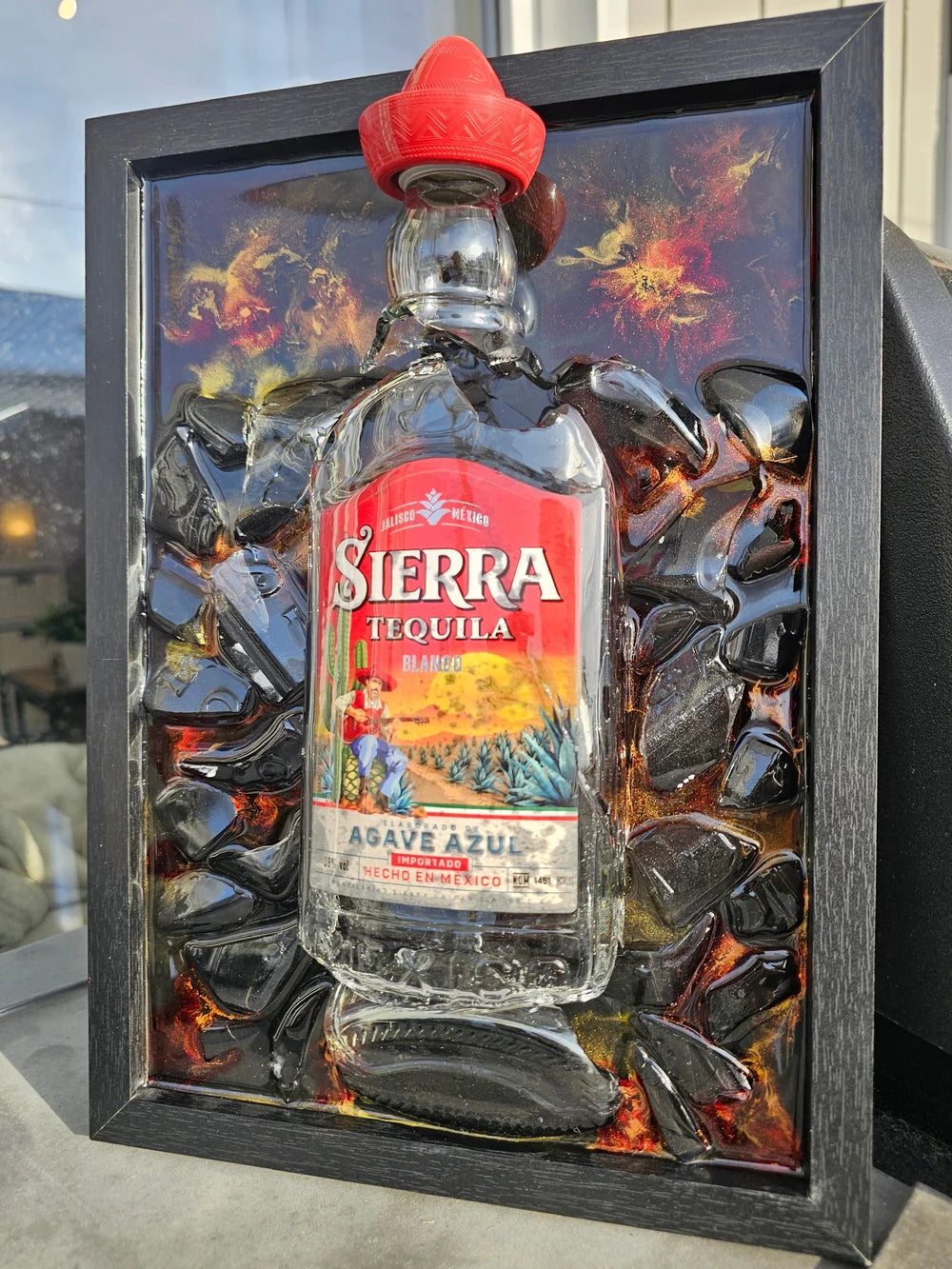 Desert Impact - Broken Bottle Art
