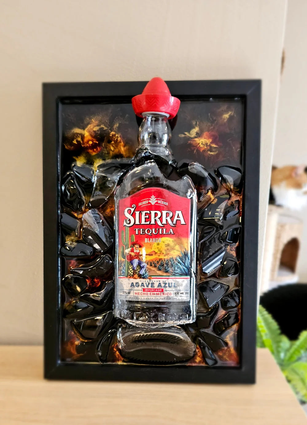 Desert Impact - Broken Bottle Art