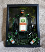 Forest Ritual - Broken Bottle Art