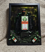 Forest Ritual - Broken Bottle Art