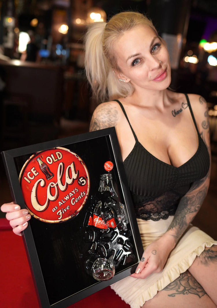 Classic Never Dies - Broken Bottle Art