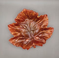 Pyntefat løvblad orange