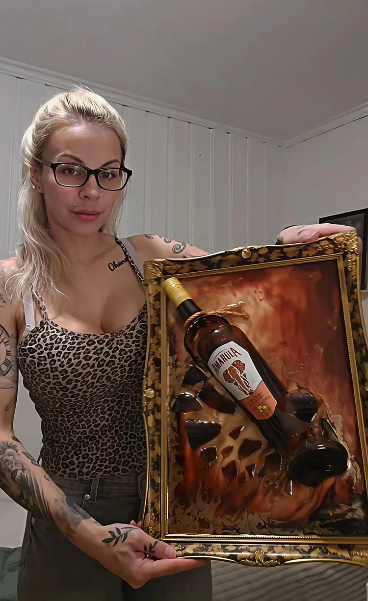 Marula Memory - Broken Bottle Art