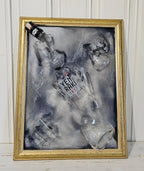 Frozen Echo - Broken Bottle Art