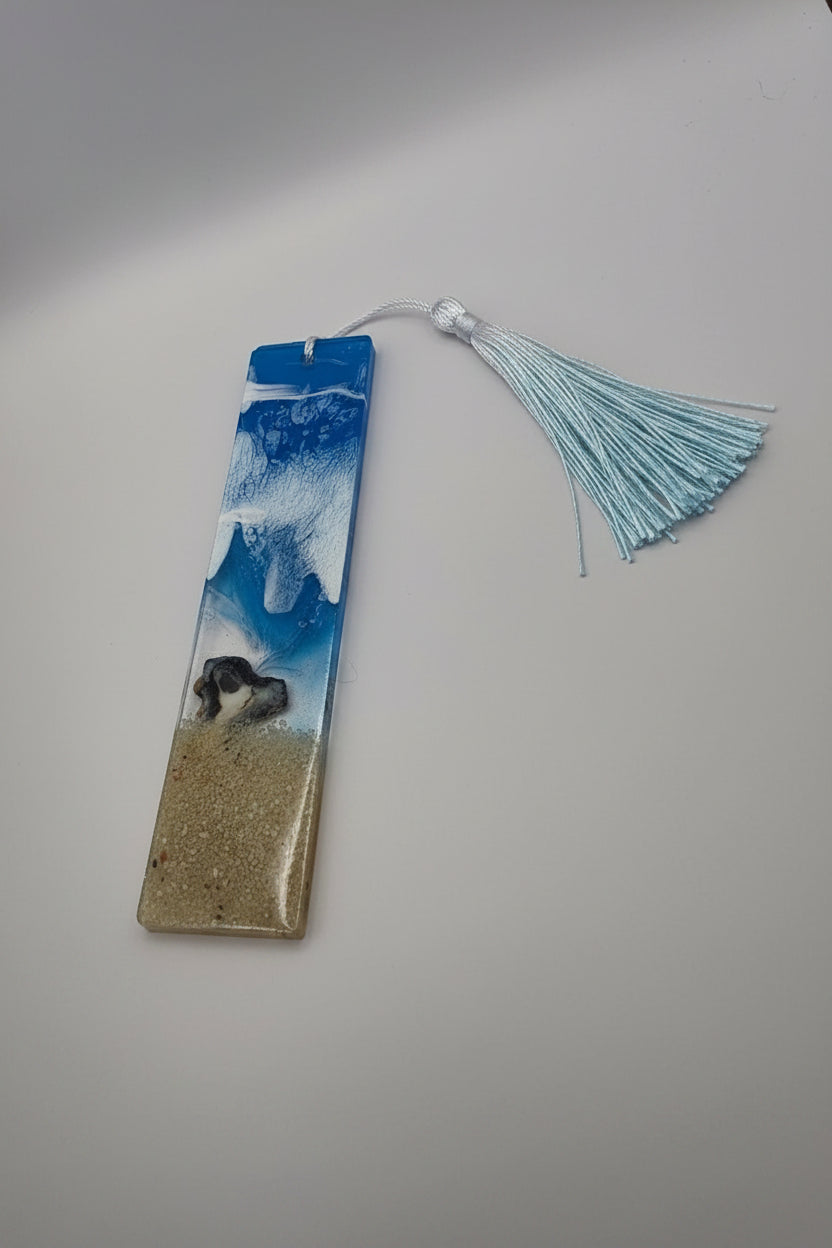 Bokmerke strand tema