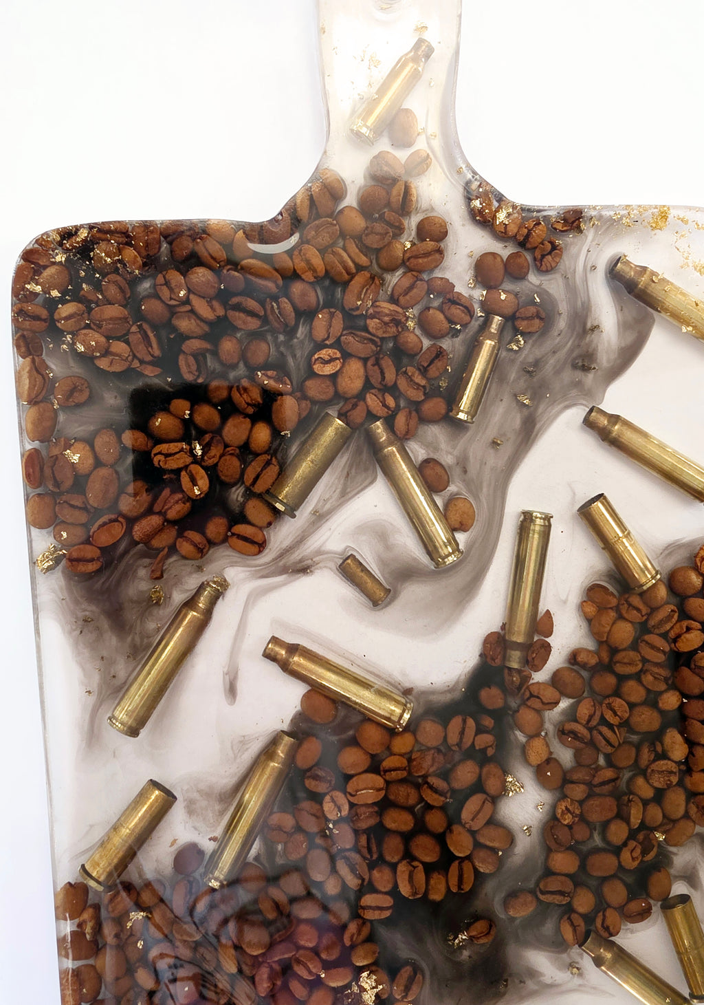 Dekorfat kaffe og hylser