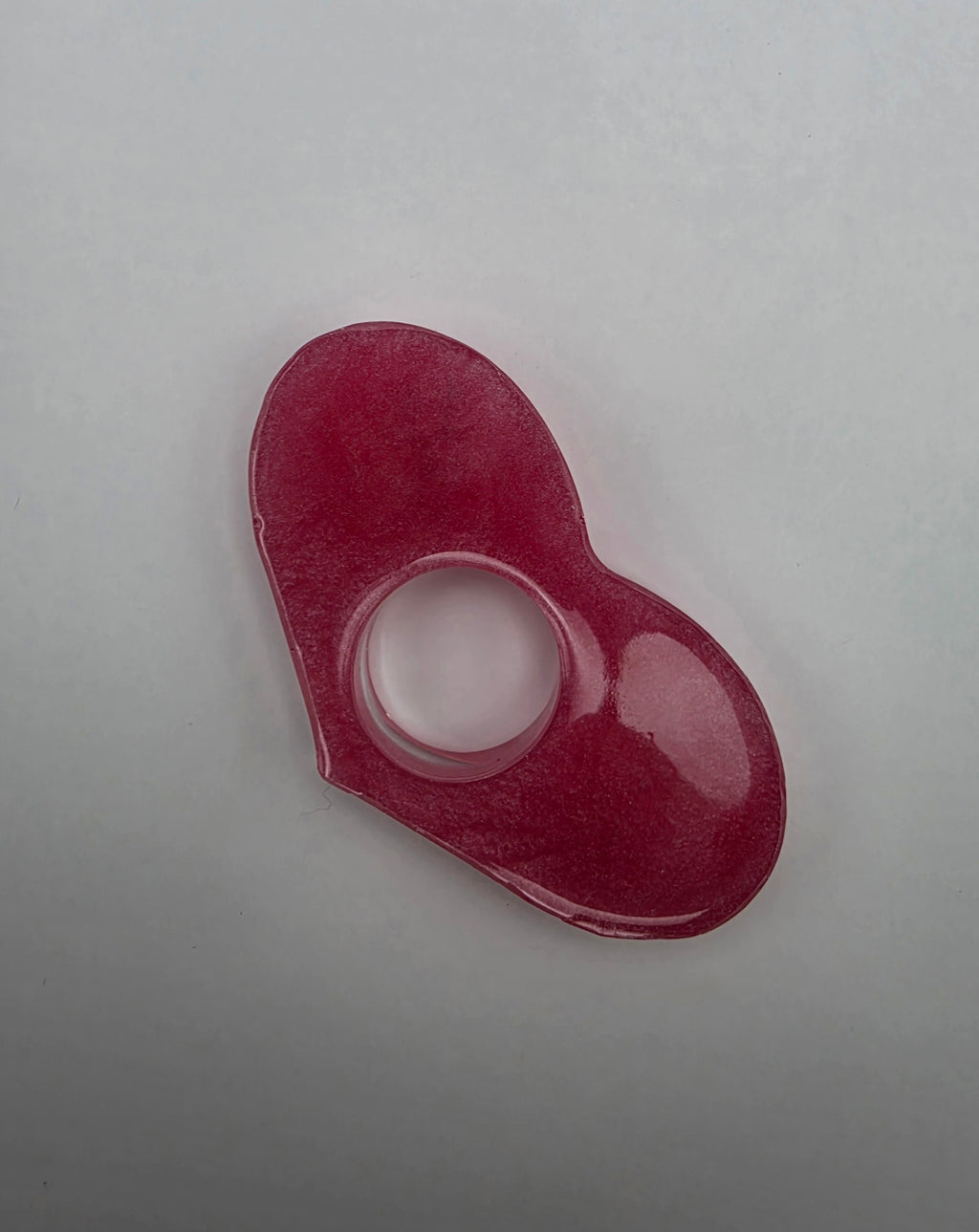 Bokholder hjerte rosa