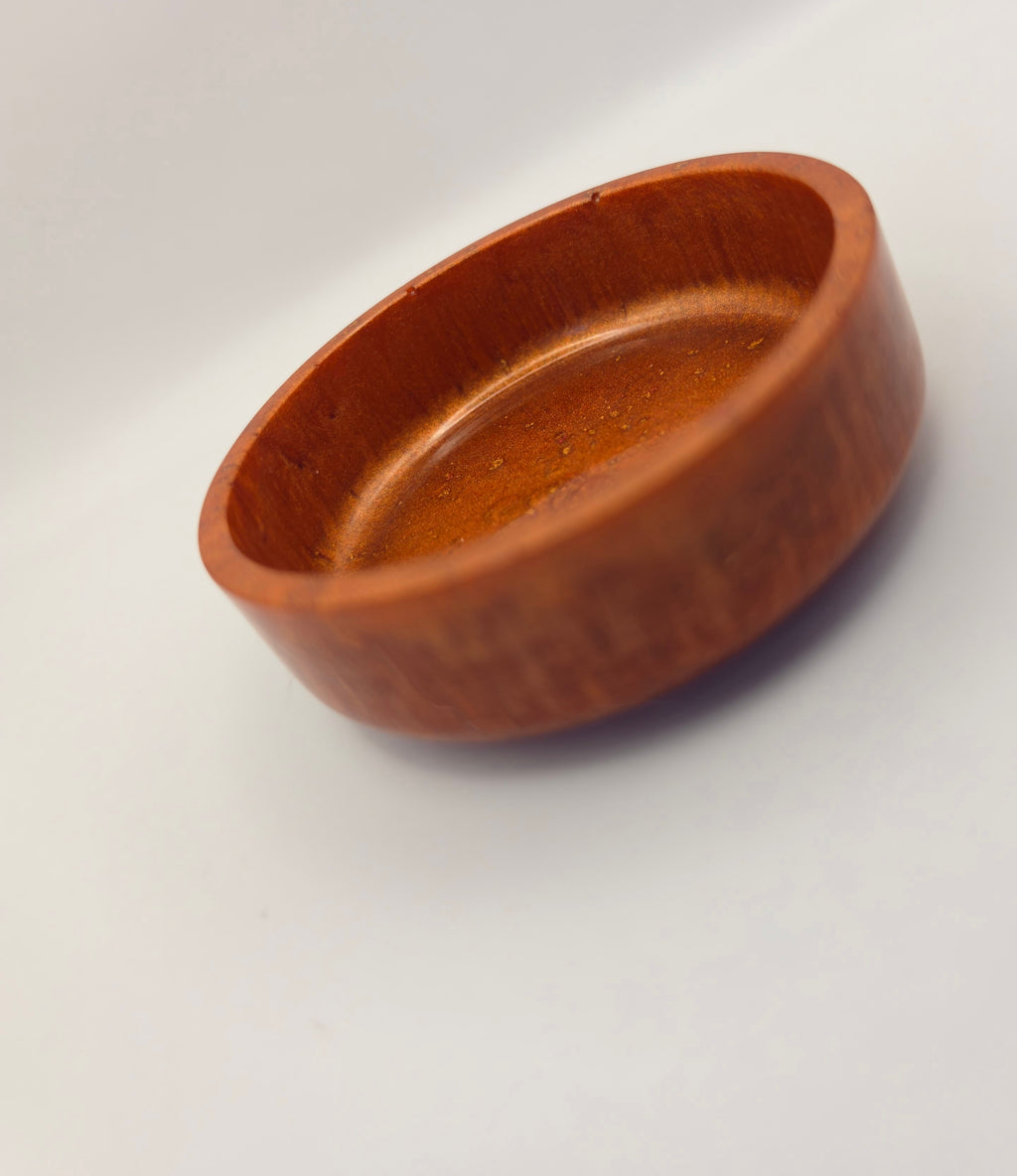 Dekorativ skål bronze