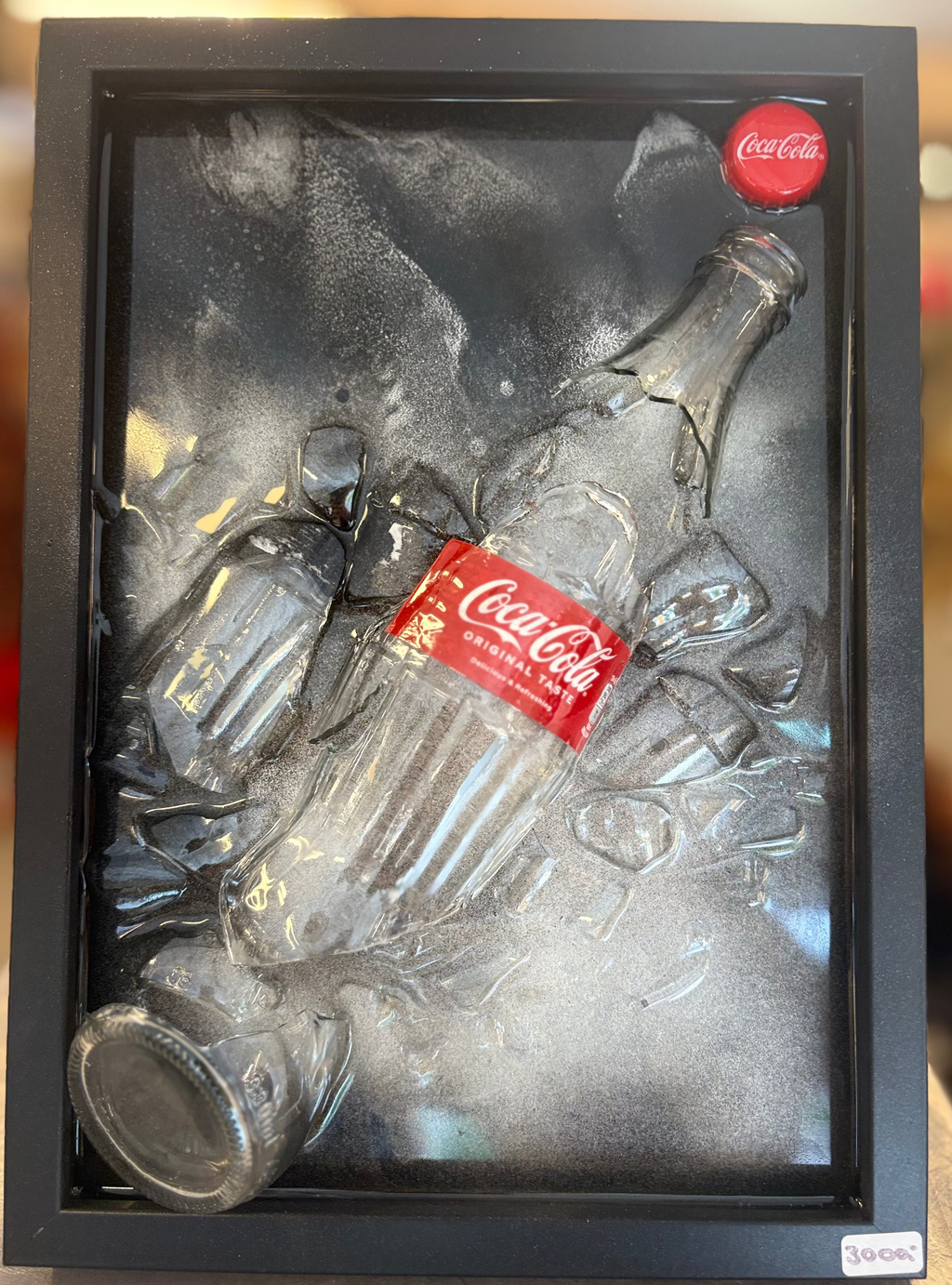 Coca cola - Broken Bottle Art
