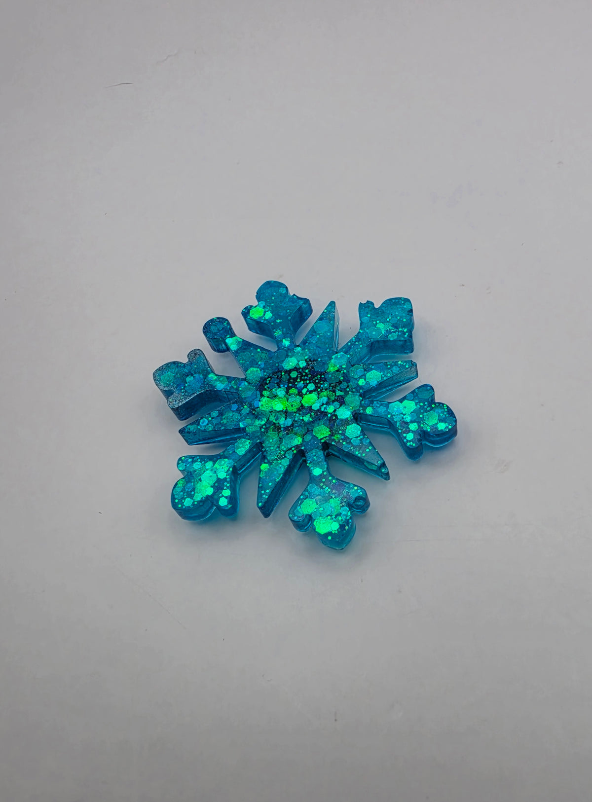 Kjøleskapsmagnet snøfnugg