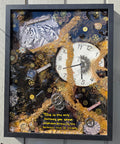 Time - Broken Bottle Art