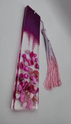 Bokmerke lilla & rosa
