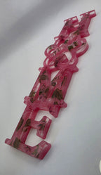 Home skilt rosa