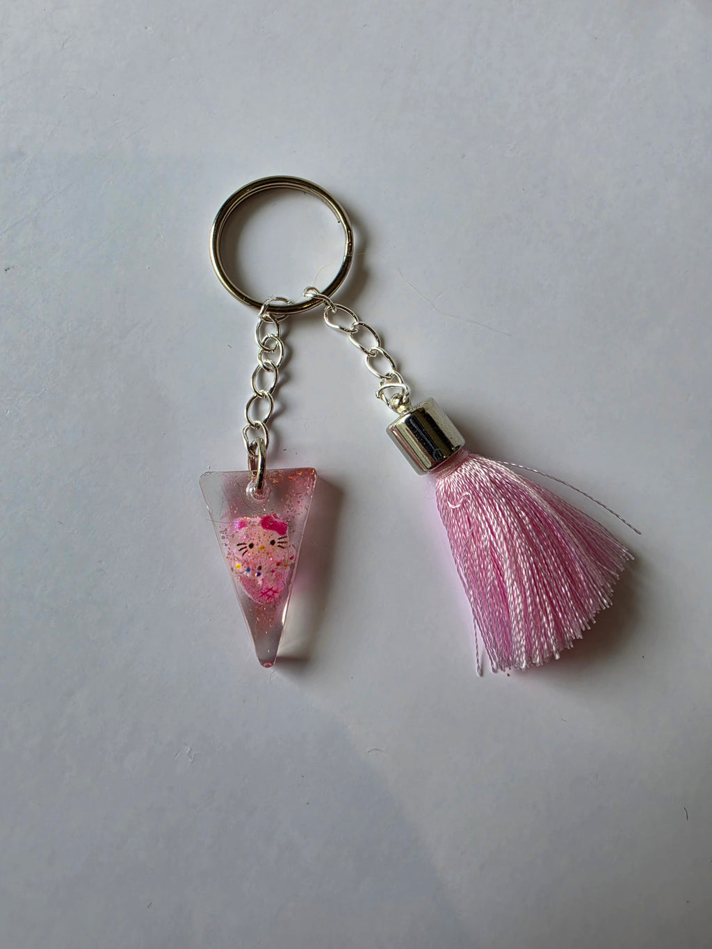 Nøkkelring rosa hello kitty