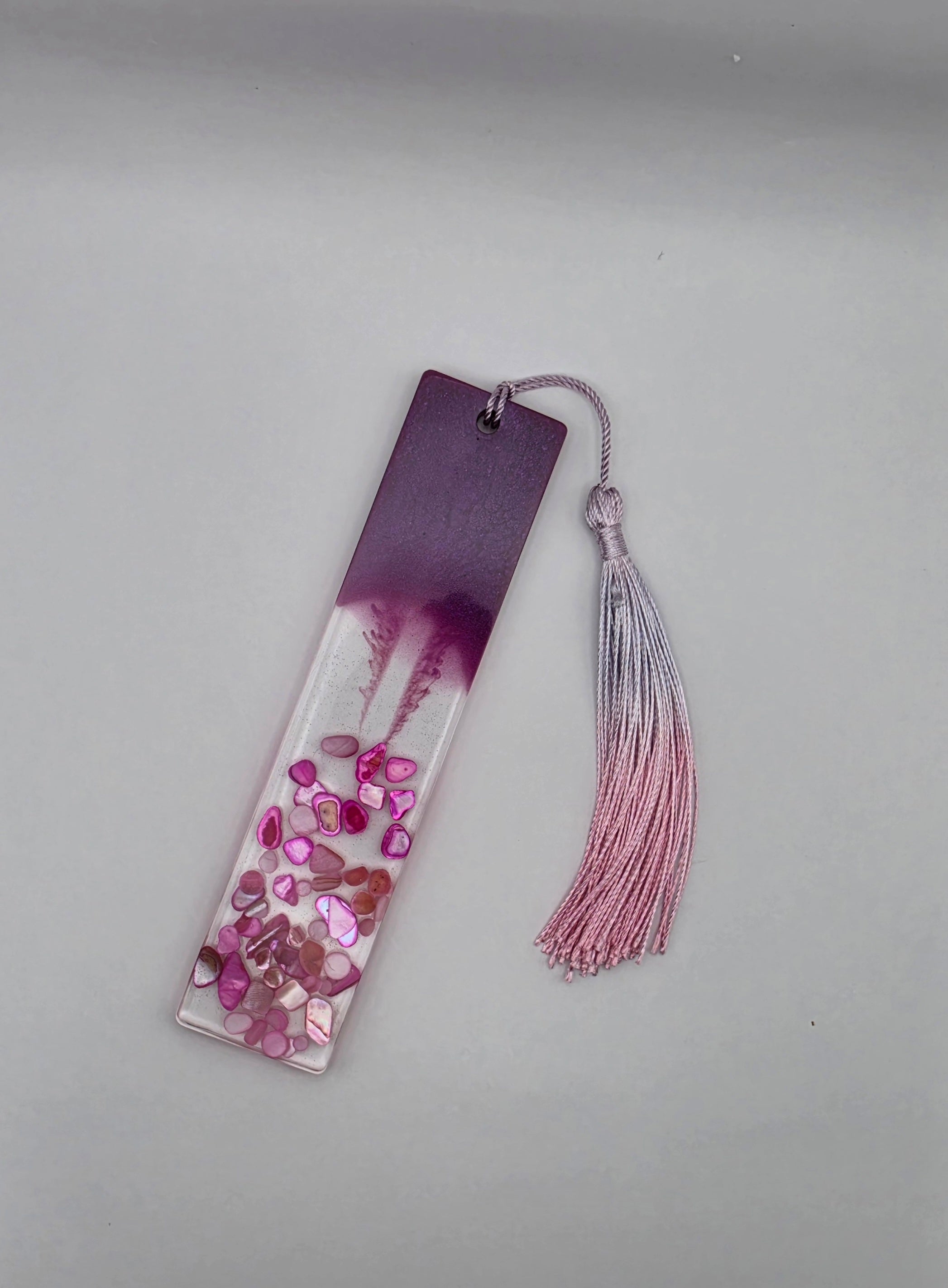 Bokmerke lilla & rosa
