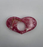 Bokholder hjerte rosa