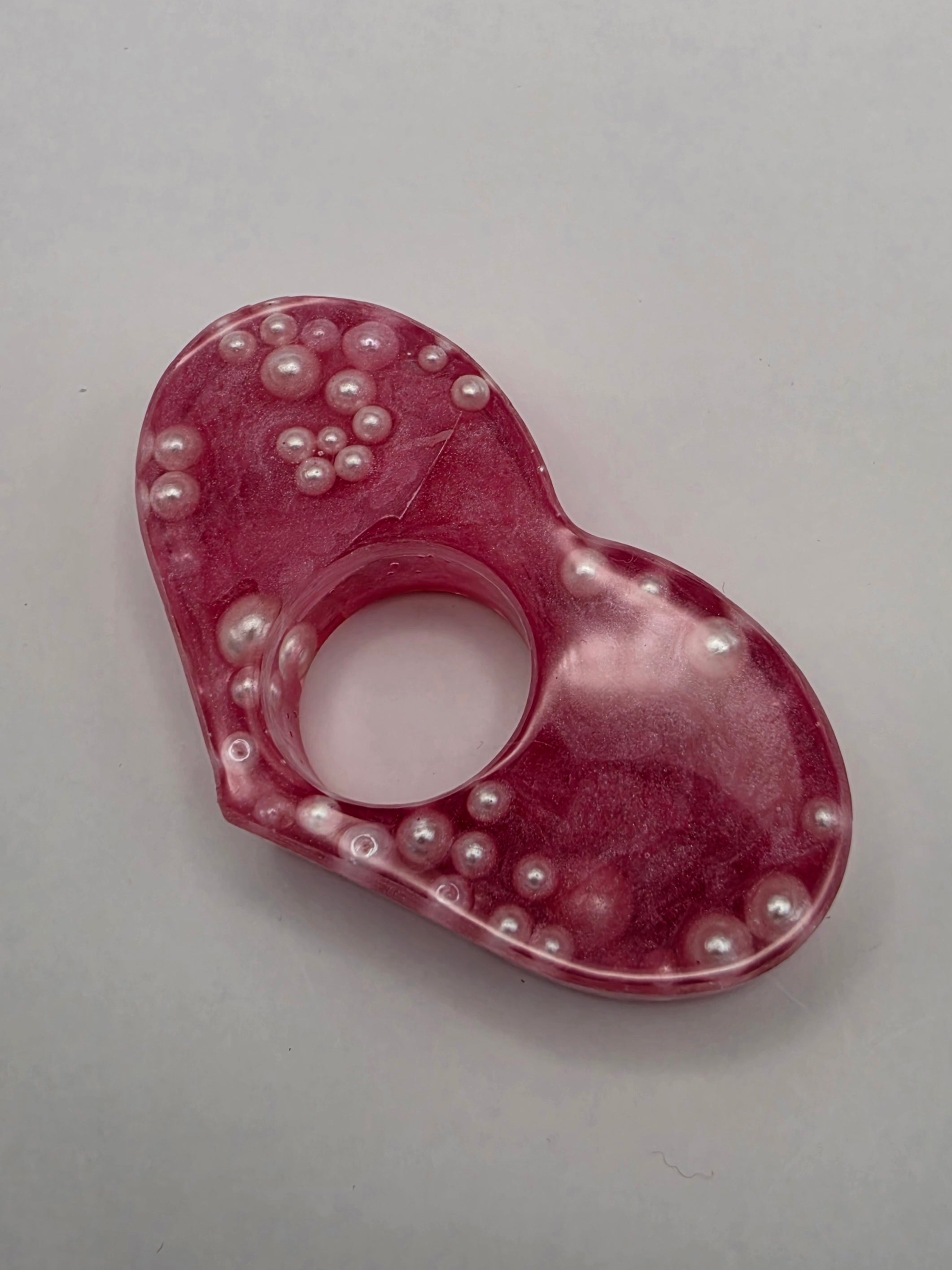 Bokholder hjerte rosa