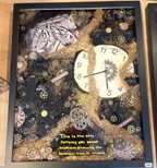 Time - Broken Bottle Art