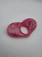 Bokholder hjerte rosa